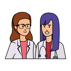 professionals female doctors characters