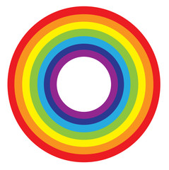 Rainbow kids frame vector design