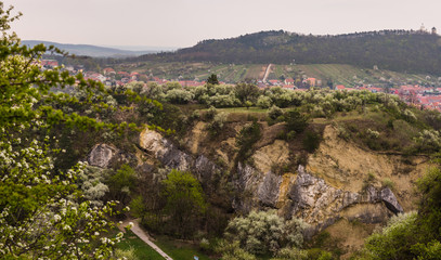 Obraz premium Part of Back Quarry (Zadní lom) Near Mikulov, Czech Republic