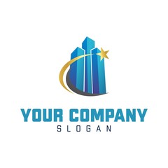 Star Skyscraper Logo Inspirations Template