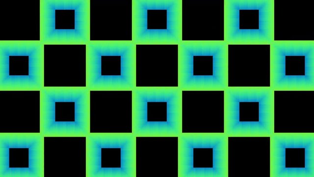 Hypnotism. Hypnosis. Kaleidoscopic looping. Abstraction, mosaic. Psychedelic. Hallucinations. Multi-colored deformation. Background for a concert, night club, performances, video.