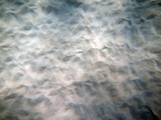 Sandboden unter Wasser