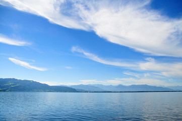Fototapeta premium Schweizer Küste Bodensee