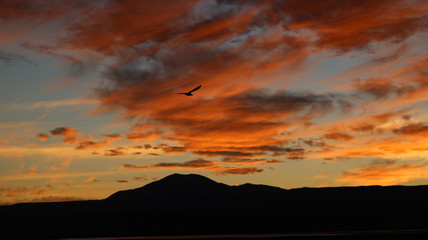 sunset in mountains - San Pedro de Atacama