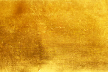 Gold abstract background or texture distress  scratch and gradients shadow