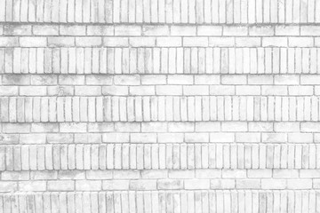 White brick wall as a background or texture