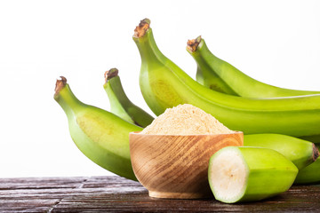 Green plantain flour - Musa Paradisiaca © Luis Echeverri Urrea