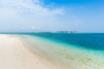 Beautiful Caribbean beach, in Los Roques Archipelago, Venezuela