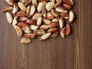 브라질 너트 더미, 견과류 