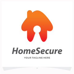 Home Secure Logo Design Template