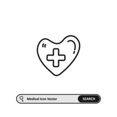 Obraz premium medical icon