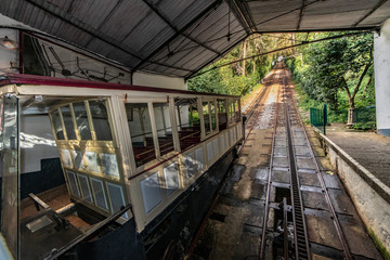 Fototapeta na wymiar trainway