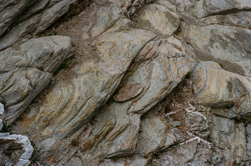Sandstone textures in Jamestown, Rhode Island