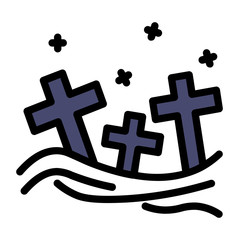 halloween icon objects