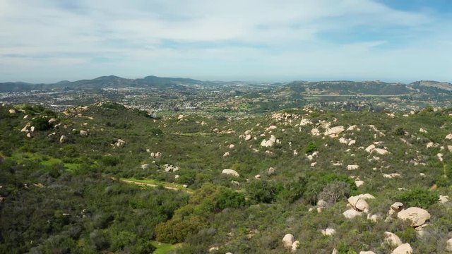 Aerial of Daley Ranch in Escondido