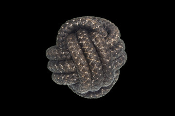 rope isolated on white background