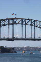 Detail of Sydney Harbour Bridge