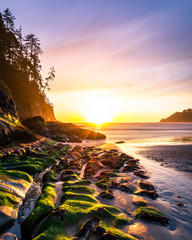 Oregon Coast at sunset