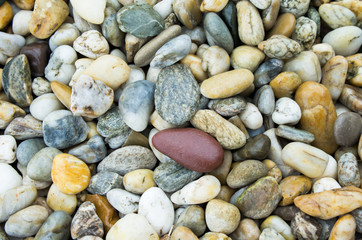 Pebbles on the beach