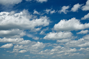 beautiful clouds in the sky at day