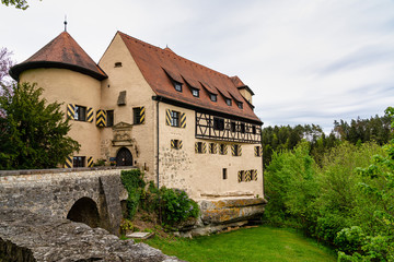 Rabenstein caste in Fraconian Switzerland in Bavaria, Germany.