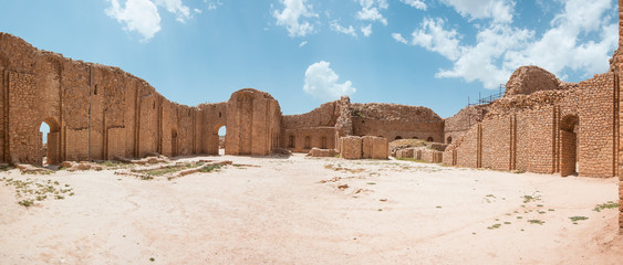 Ruins of King Ardashir's palace - Firuzabad, Iran