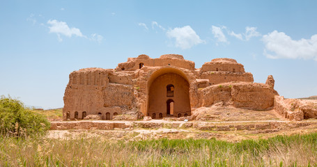 Ruins of King Ardashir's palace - Firuzabad, Iran