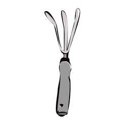  isolation, hoe, chopper to work in the garden