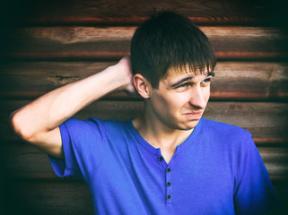 Sad Young Man