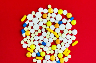 Many Pills closeup