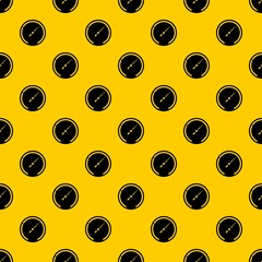 Fototapeta premium Speedometer pattern seamless vector repeat geometric yellow for any design