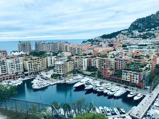 Fototapeta premium Monaco’s port