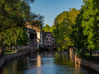 Naklejka premium Petite France in Strasbourg Alsace