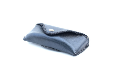 Glasses box on isolated white