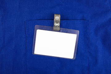 Empty Badge closeup