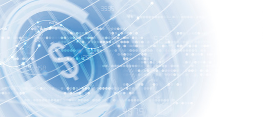  Abstract finance and business background with graph