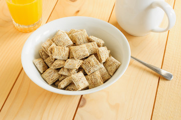 Bite Size Wheat Biscuit Cereal