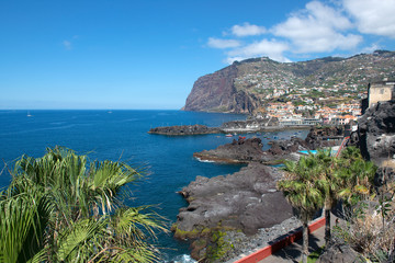View of Câmara de Lobos, Madeira, Portugal