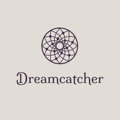 Dreamcatcher logo vector