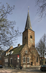 Fototapeta na wymiar Geertekerk church in Utrecht. Netherlands 