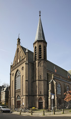 Fototapeta na wymiar Church of St. Joseph in Utrecht. Netherlands