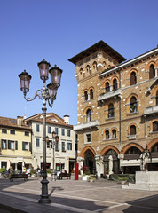 Fototapeta na wymiar San Vito square in Treviso. Veneto region. Italy