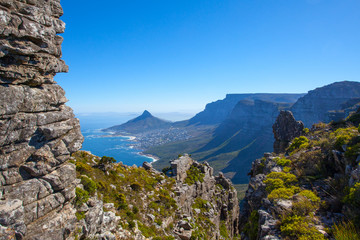 Table Mountain hike, the Rambini Trail, Cape Town