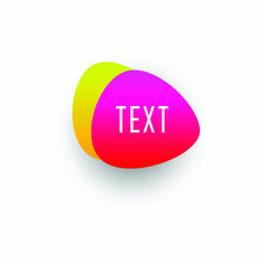 Colorful Abstract Bubble Shape Trendy Banner for promotion and presentation all business company with high end look