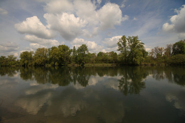 Die Isar bei Dingolfing