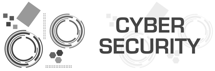 Cyber Security Grey Technology Square Horizontal 