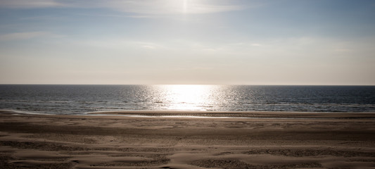 Obraz premium Sonnenuntergang am Meer