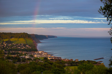 Sidmouth after the storm