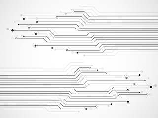 Abstract background with circuit board, technology background