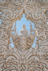 Fototapeta na wymiar Wat Rong Khun, Chiang Rai White Temple